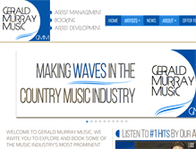 Tablet Screenshot of geraldmurraymusic.com